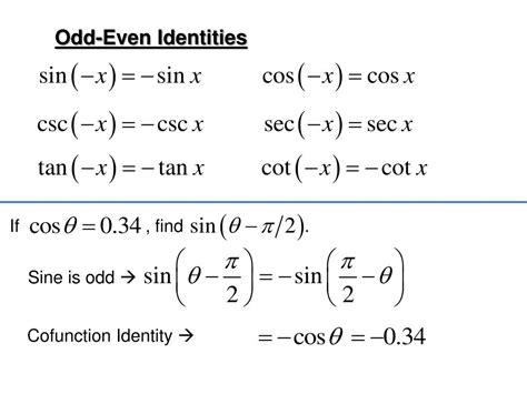 is sin an odd function
